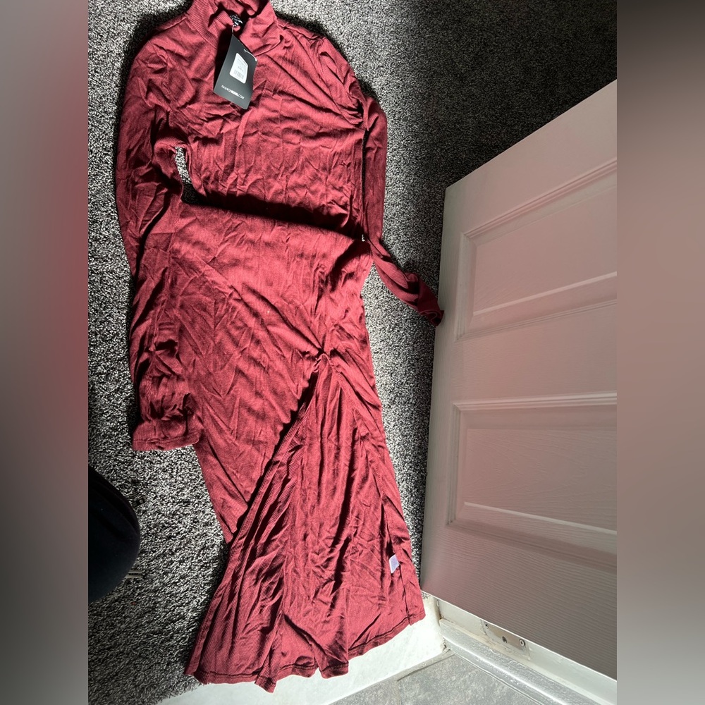 Turtle neck dress